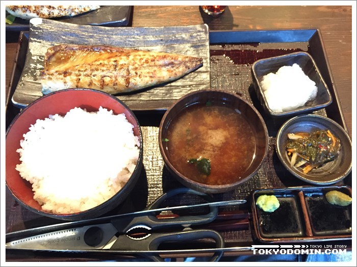 직화구이 정식이 맛있는 시로가네야(白銀屋)